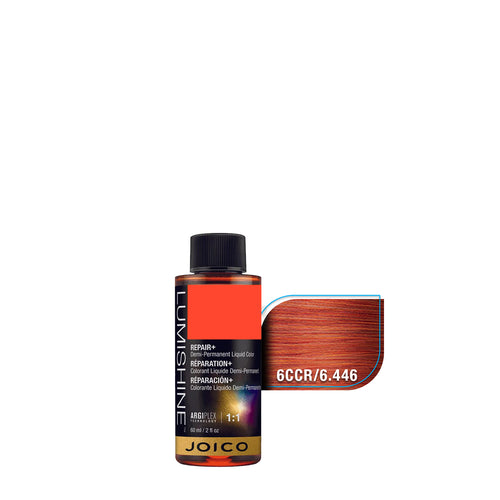 JOICO TINTE LUMISHINE DEMI LIQ 6CCR 2Z, 60 ML