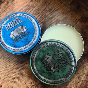 reuzel green pomade grease beauty art mexico