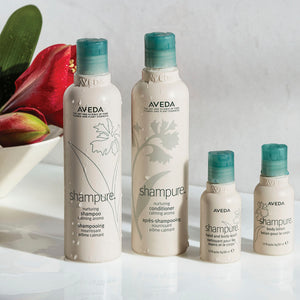 aveda shampure body lotion back bar beauty art mexico