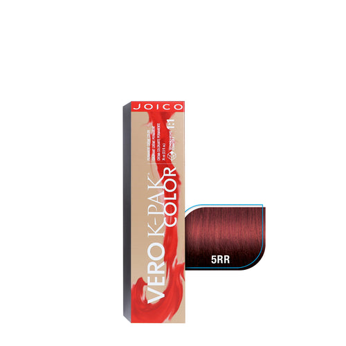 JOICO TINTE VERO K-PAK COLOR VKC SERIE ROJO 5RR, 74 ML