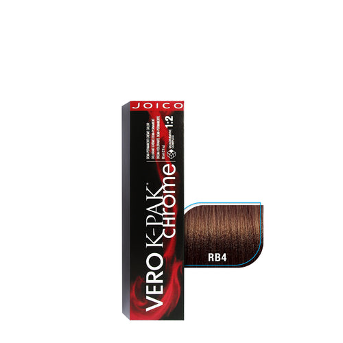 joico tinte vero k-pak chrome serie rojo verochrome rb4 beauty art mexico