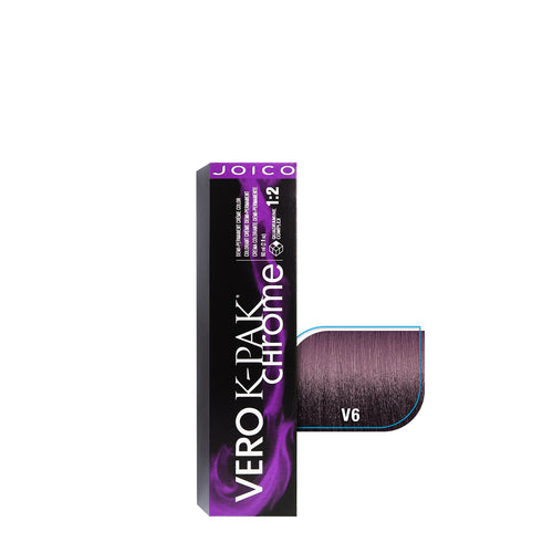 JOICO TINTE VERO K-PAK CHROME SERIE VIOLETA VEROCHROME K-PAK V6, 60 ML