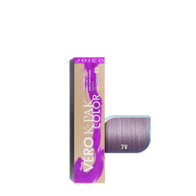 Cargar imagen en el visor de la galería, JOICO TINTE VERO K-PAK COLOR VKC SERIE VIOLETA 7V, 74 ML