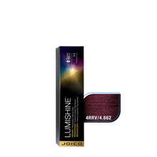 Cargar imagen en el visor de la galería, JOICO TINTE LUMISHINE PERMANENTE 4RRV, 74 ML