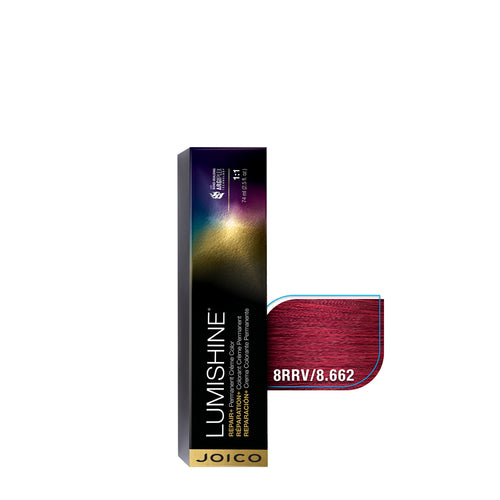 JOICO TINTE LUMISHINE PERMANENTE 8RRV, 74 ML