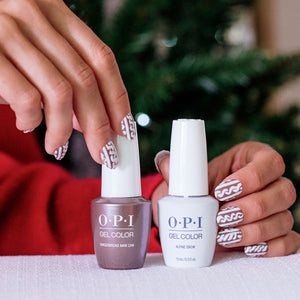 opi gel color gingerbread man can beauty art mexico