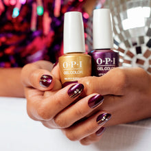 Cargar imagen en el visor de la galería, opi gel color this golds sleighs me beauty art mexico