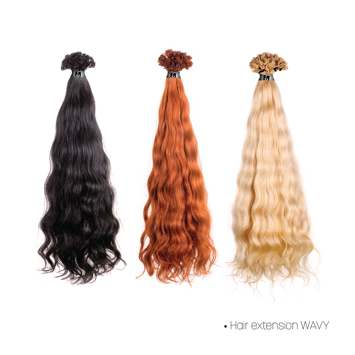 SHE HAIR EXTENSION WAVY 8002M, 1B, 10 PZ – Beauty Art