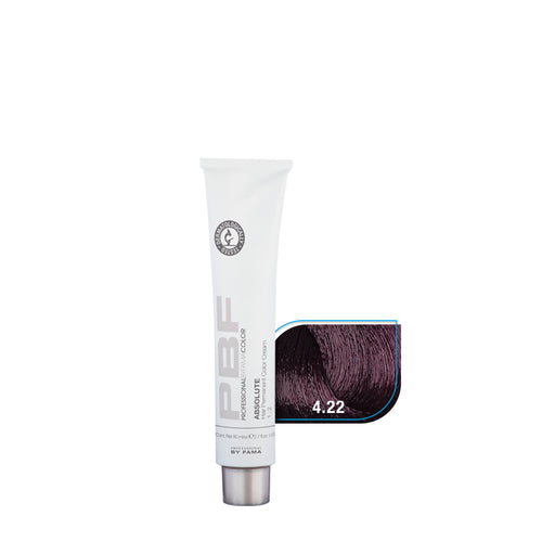 BY FAMA TINTE COLOR ABSOLUTE PURPLE RED PBC TINTE 4.22, 80 ML