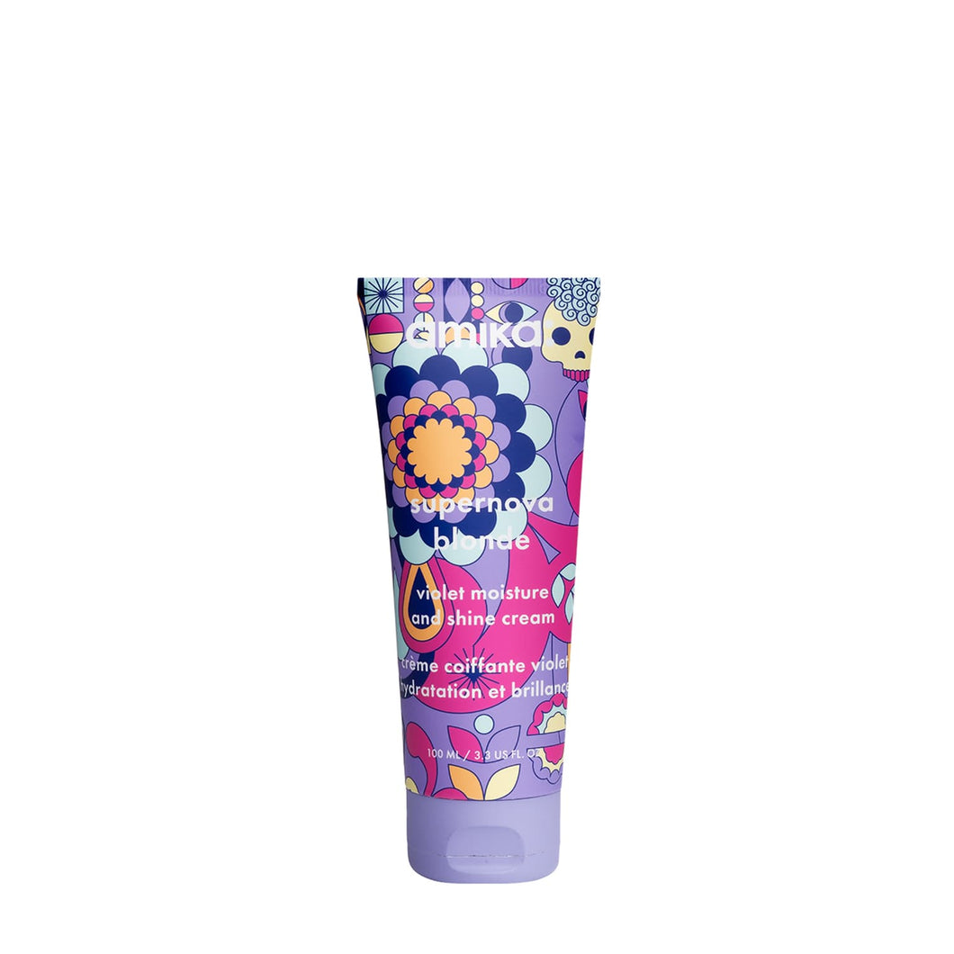 amika supernova blonde violet moisture & shine cream beauty art mexico