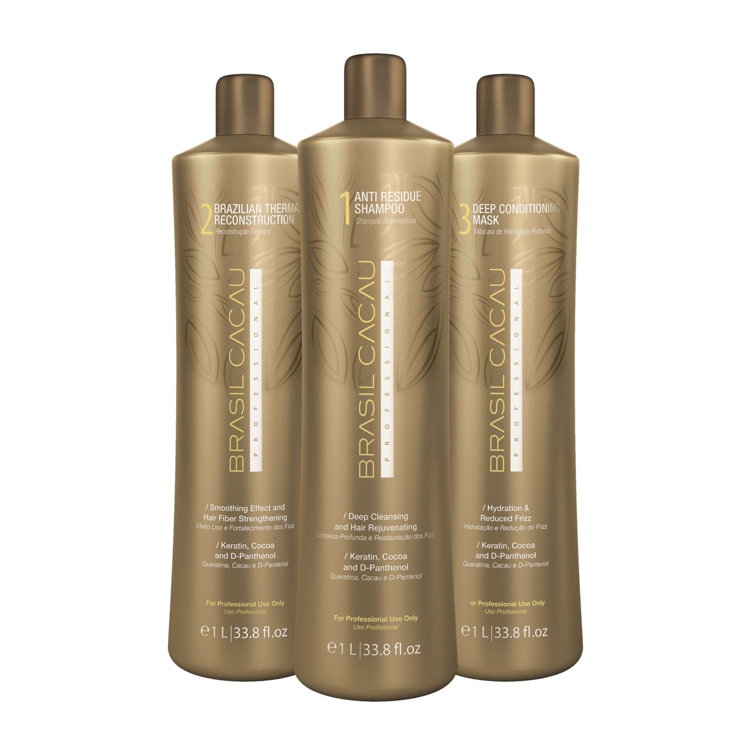 Shampoo Alisado BrasileÃ±o Brasil Cacau Cacau Keratin Kit Alisado