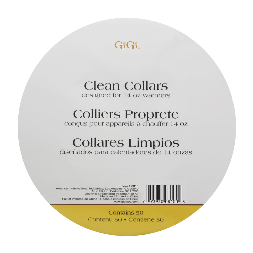 GIGI CLEAN COLLARS, 50 PK PARA 14 OZ