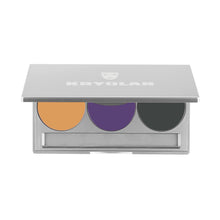 Cargar imagen en el visor de la galería, kryolan eye shadow trio set nightdream beauty art mexico