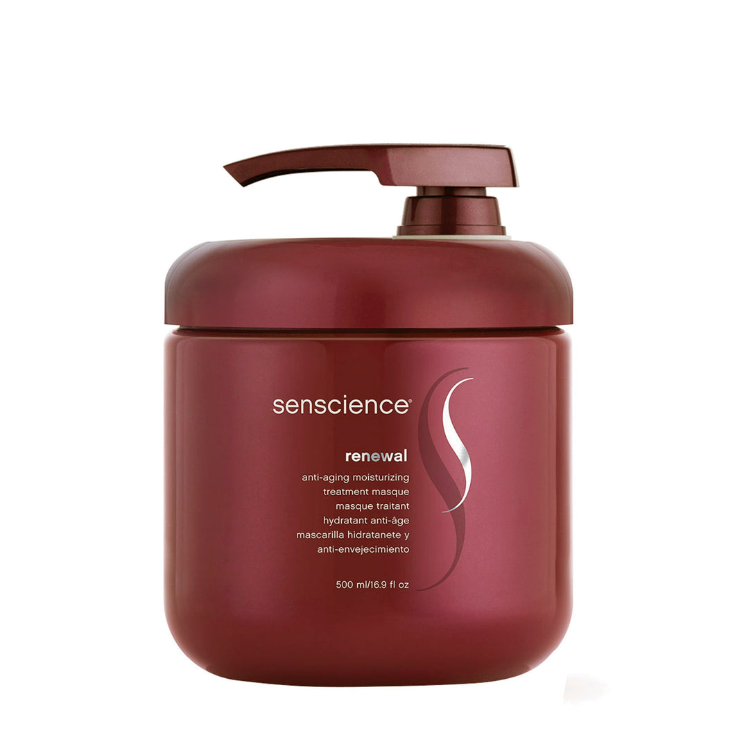 senscience renewal anti anging moist treatment masque beauty art mexico